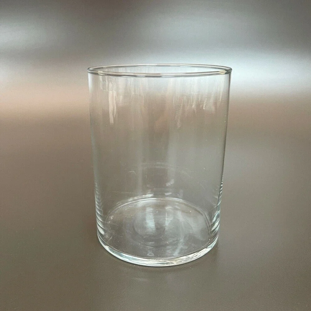 Clear Glass Canister‎ Jar 4 1/2